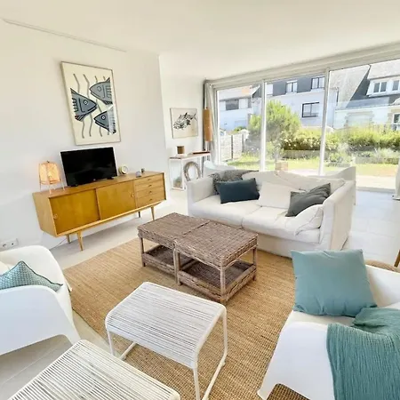 Maison Ultra Coconning Jardin Face Aux Plages Ploemeur